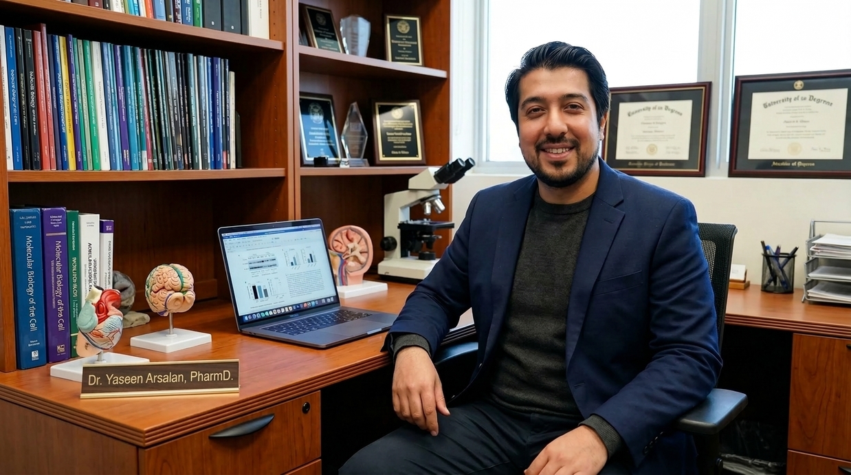 Yaseen Arsalan, Pharmacy Expert